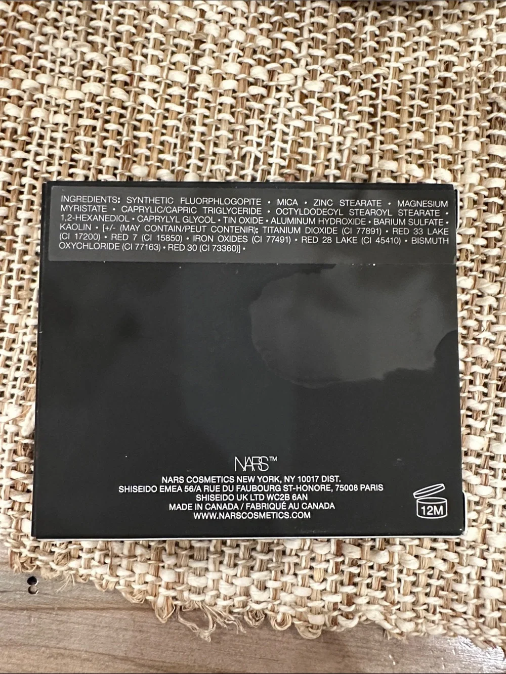 NARS image shows